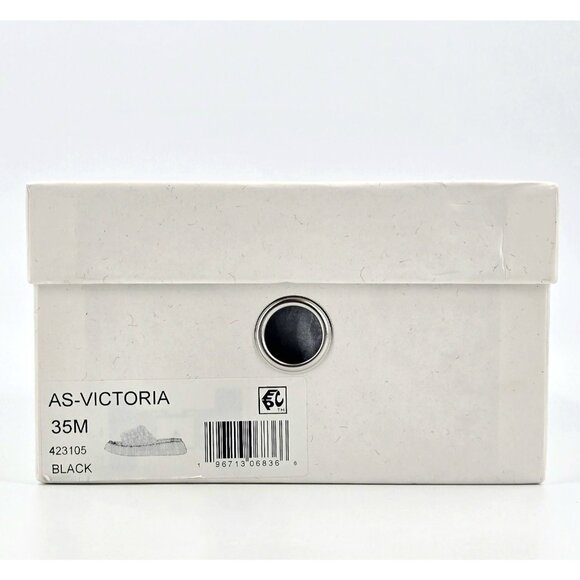 ASH Women's Victoria Sandal Slide Black Size 4.5 - 5 New - Picture 8 of 14